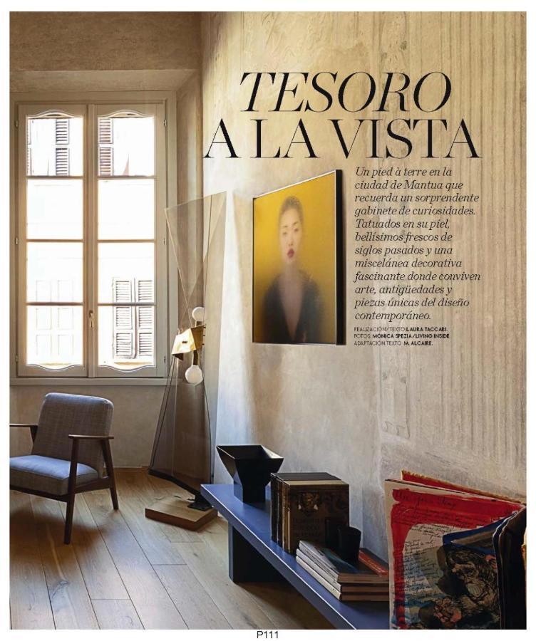 Appartamento affrescato 180mq in palazzo del 600 a Mantova Esterno foto